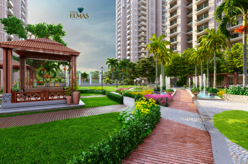 Awakening Peace: Magnificent Spring Elmas Apartments in Noida Extension 